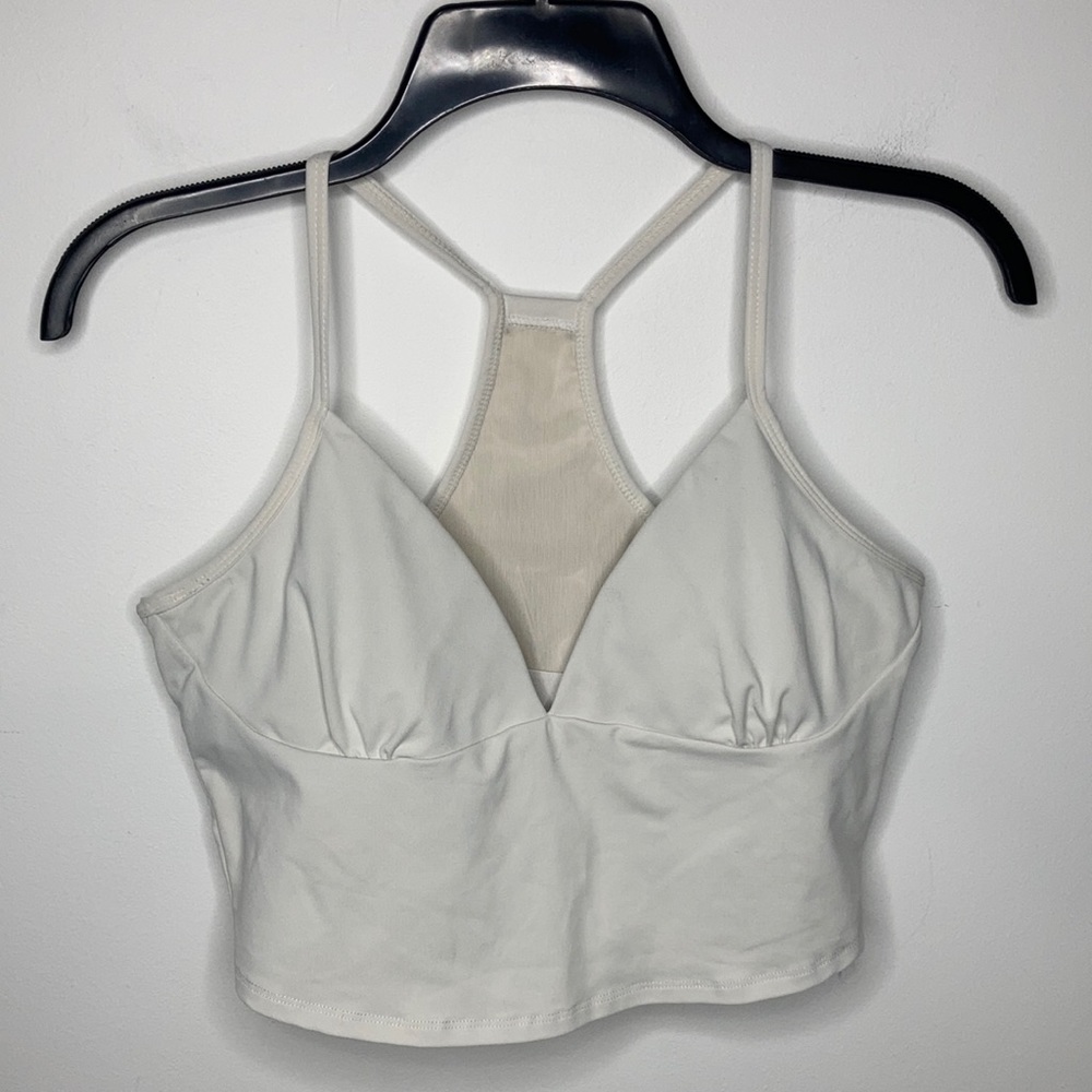 Fabletics Leanne midi cropped racer back tank size medium